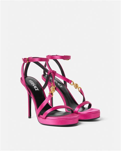 scarpe zeppa versace|Versace Sandali Medusa '95 Con Zeppa 125mm .